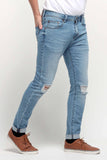 Skinny Fit Ripped Jeans