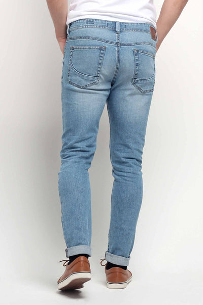 Skinny Fit Ripped Jeans