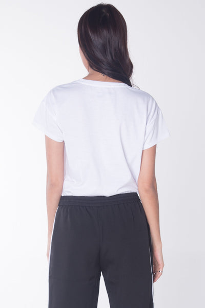 Pumped Up Tees - Boxy Tee With Graphic Print