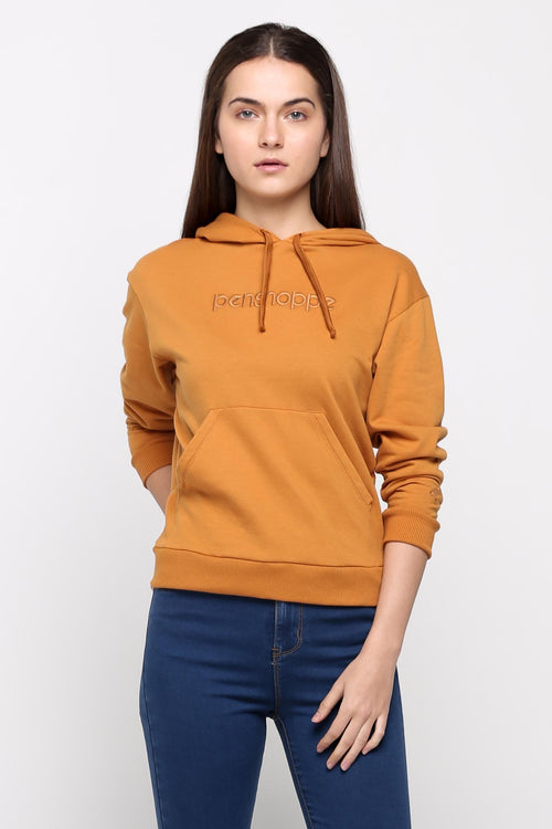 Penshoppe Old School - Relaxed Fit Hoodie With Embroidery