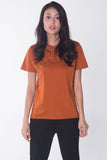Semi Fit Tee With Embroidery