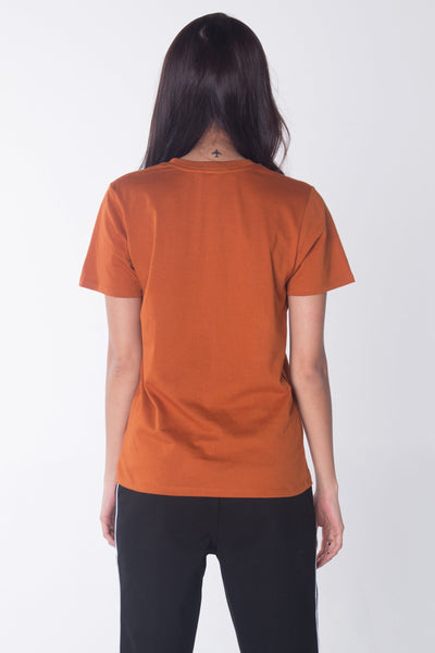 Semi Fit Tee With Embroidery