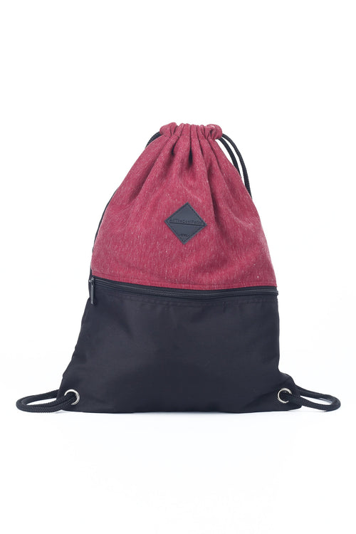 Single Jersey Drawstring Backpack