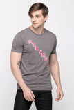 Semi Fit Tee With Graphic Print
