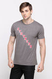 Semi Fit Tee With Graphic Print