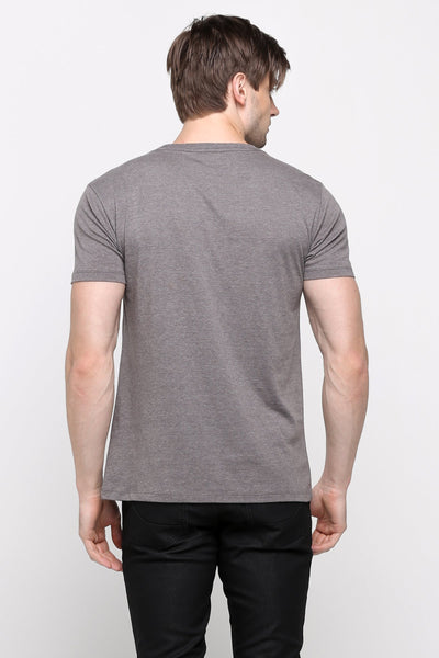 Semi Fit Tee With Graphic Print