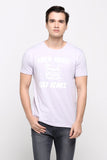 Semi Fit Tee With Graphic Print