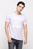 Semi Fit Tee With Graphic Print