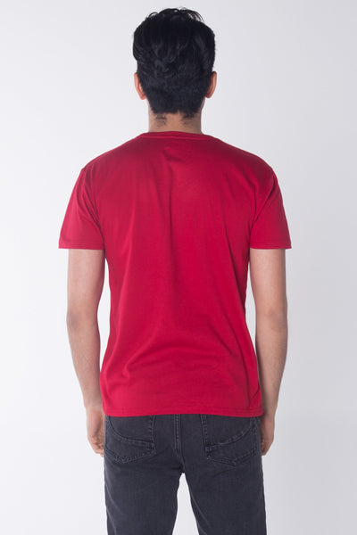 Semi Fit Tee With Special Print Effect