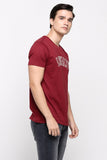 Semi Fit Tee With Graphic Print