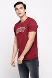 Semi Fit Tee With Graphic Print