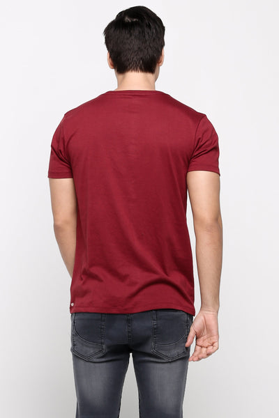 Semi Fit Tee With Graphic Print