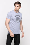 Semi Fit Tee With Graphic Print