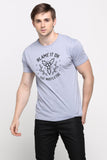 Semi Fit Tee With Graphic Print