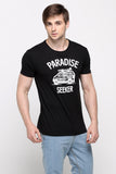 Semi Fit Tee With Graphic Print
