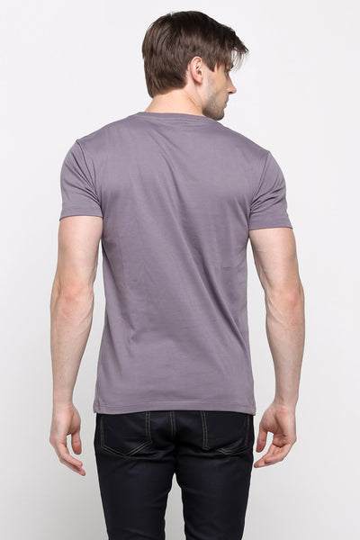 Semi Fit Tee With Graphic Print