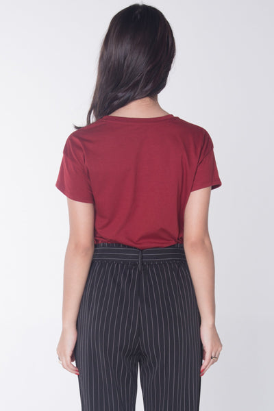 Pumped Up Tees - Boxy Tee With Graphic Print