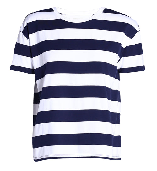 Women's Striped Boxy Fit Tee