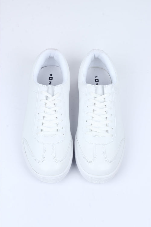 Synthetic Leather Sneakers