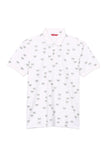 Men's Relaxed Fit Polo Shirt With All-Over Print