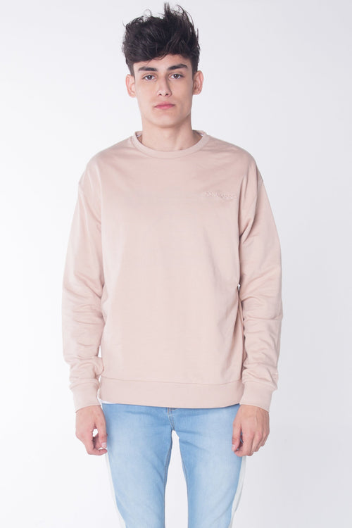 Oversized Pullover With Embroidery
