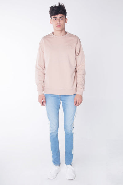 Oversized Pullover With Embroidery