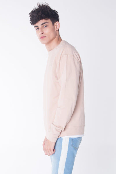Oversized Pullover With Embroidery