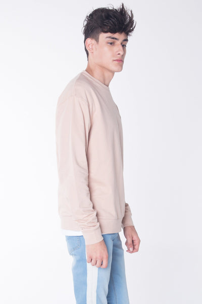 Oversized Pullover With Embroidery