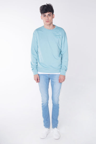Oversized Pullover With Embroidery