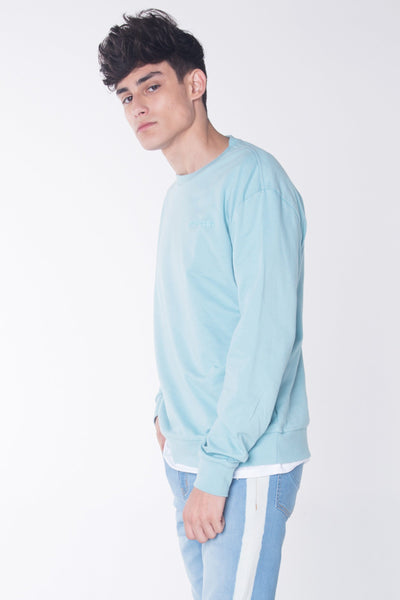 Oversized Pullover With Embroidery