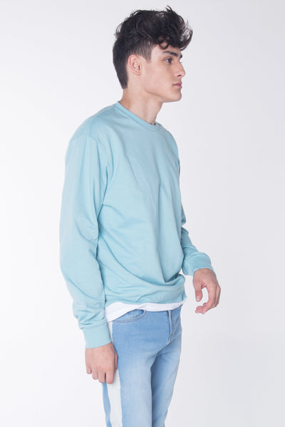 Oversized Pullover With Embroidery