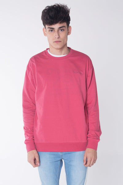 Oversized Pullover With Embroidery