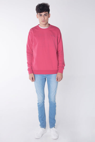 Oversized Pullover With Embroidery