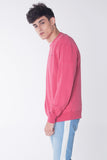 Oversized Pullover With Embroidery