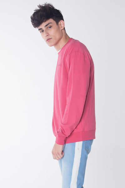 Oversized Pullover With Embroidery