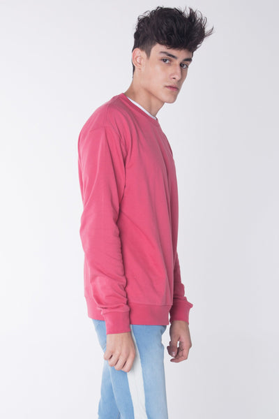 Oversized Pullover With Embroidery