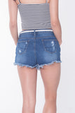 Cheeky Shorts with Rope Belt