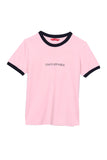 Women's Semi Fit Tee With Embroidery