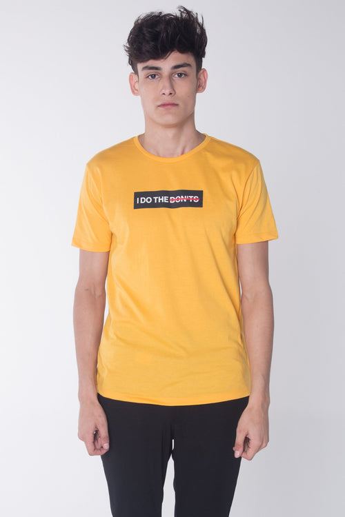 Semi Fit Tee With Graphic Print