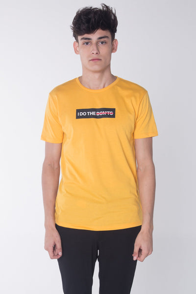 Semi Fit Tee With Graphic Print