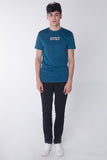 Semi Fit Tee With Graphic Print