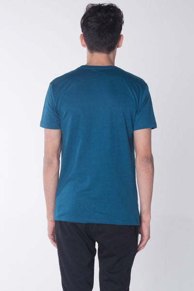 Semi Fit Tee With Graphic Print