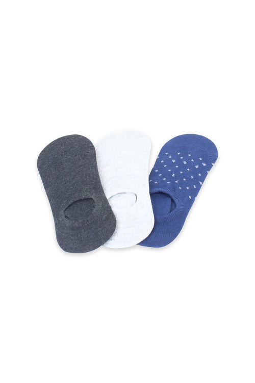 Jacquard Knit No Show Socks