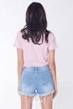 Tee With Embroidery