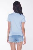 Tee With Embroidery
