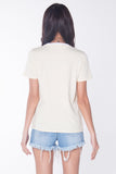 Tee With Embroidery