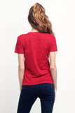 Penshoppe Old School - Relaxed Fit Tee With Embroidery