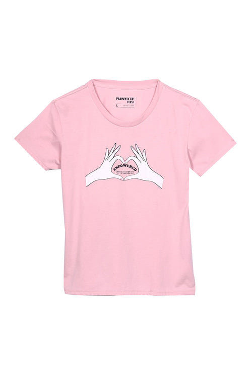 Pumped Up Tees - Women's Semi Fit Tee With Graphic Print