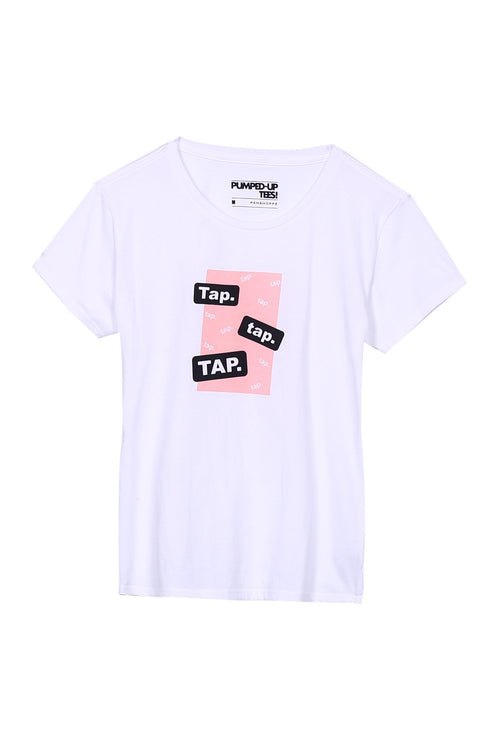 Pumped Up Tees - Women's Semi Fit Tee With Graphic Print