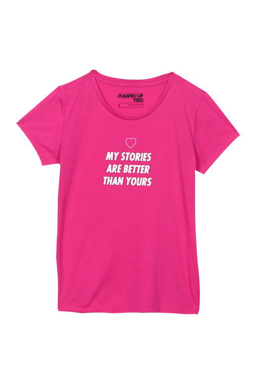 Pumped Up Tees - Women's Semi Fit Tee With Graphic Print